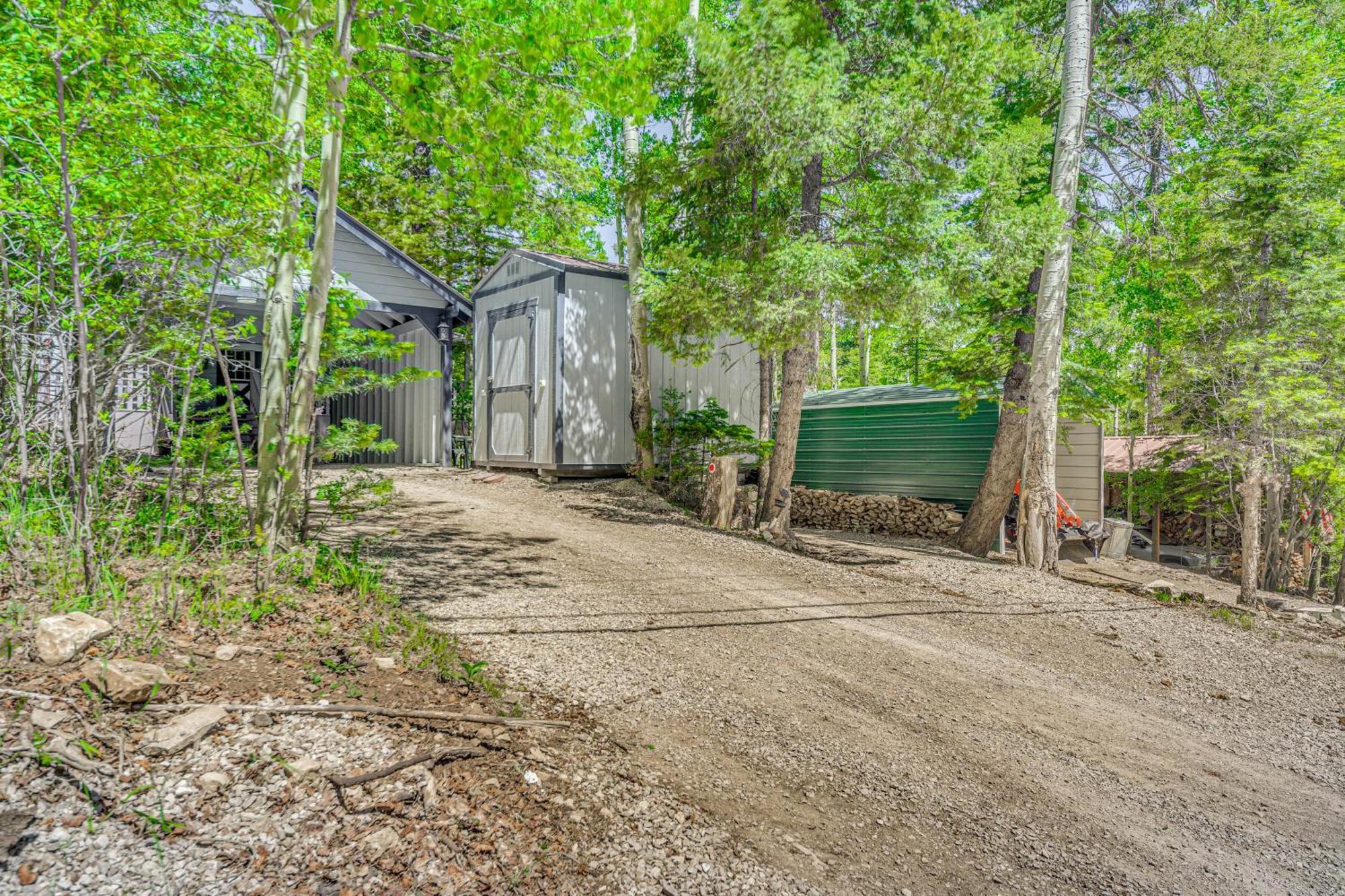 Quaint Cloudcroft Cabin With Stunning Forest Views! Kültér fotó